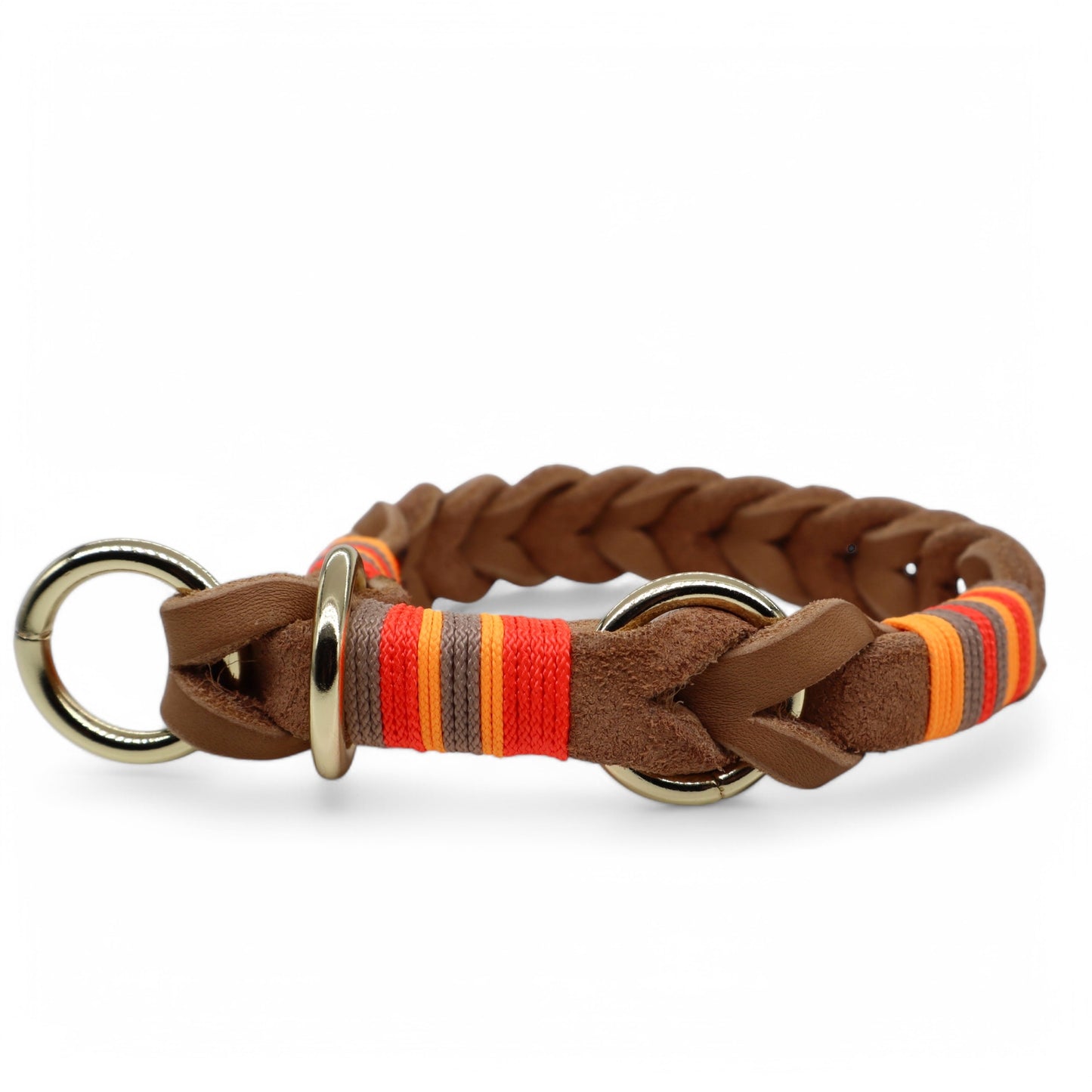 Halsband „Leder gewickelt“ 20mm