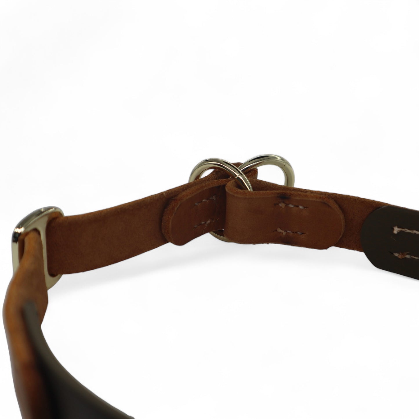 Zugstopp Halsband „Biothane x Leder“ HU 37-41cm