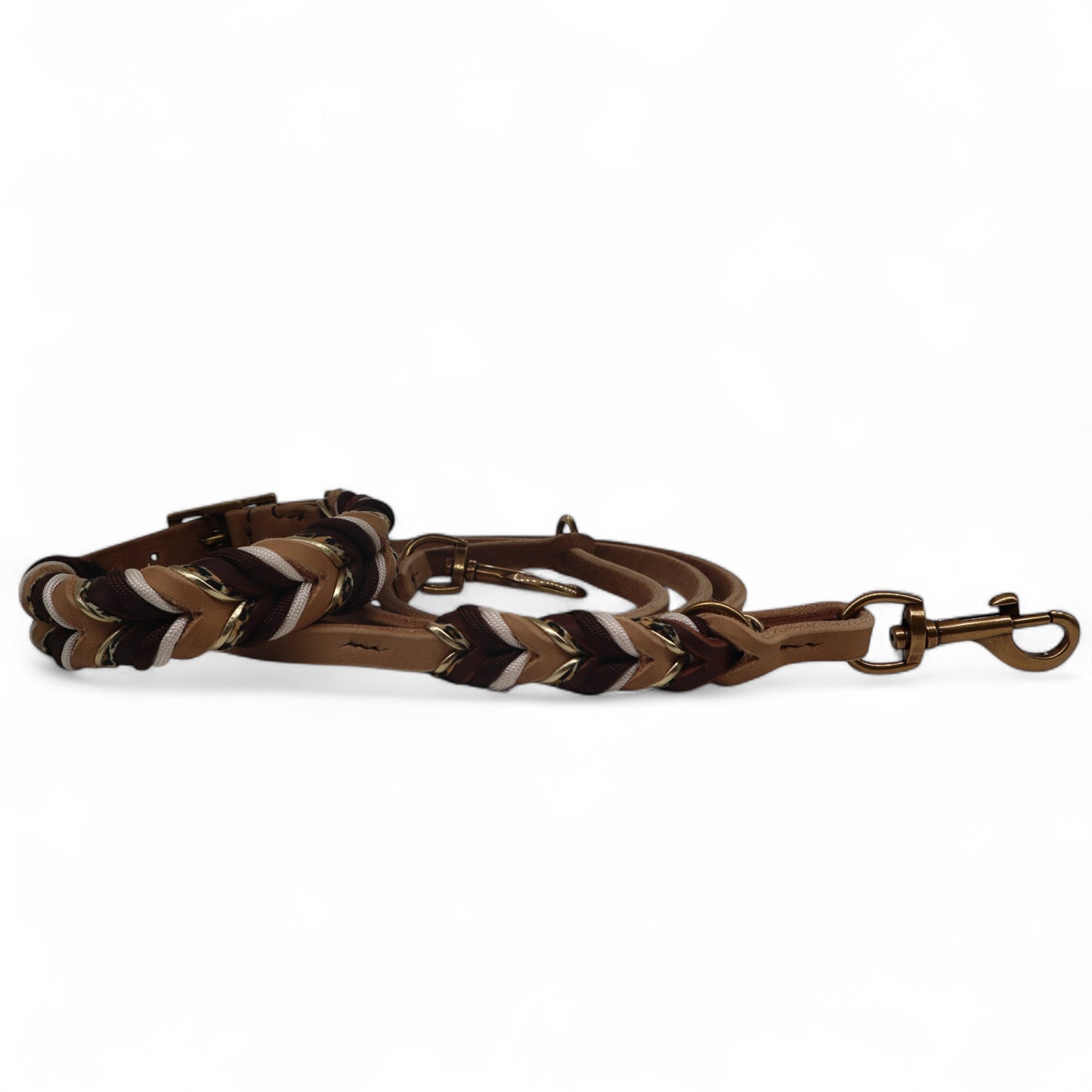 Leine Leo „Leder“ 15mm