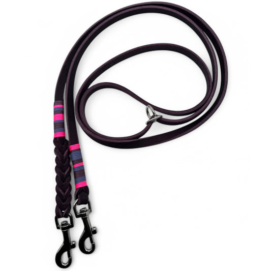 Mini Leine „Leder gewickelt“ 10mm