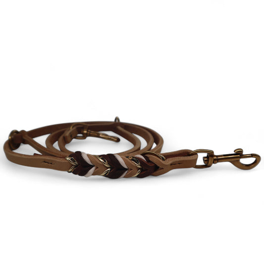 Leine Leo „Leder“ 10mm