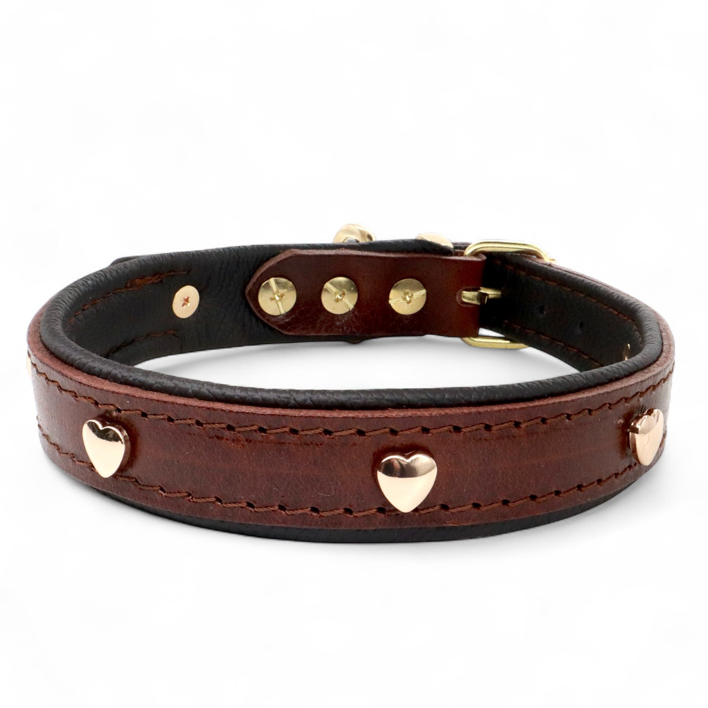 Deluxe Halsband „Herzchen“ 20mm