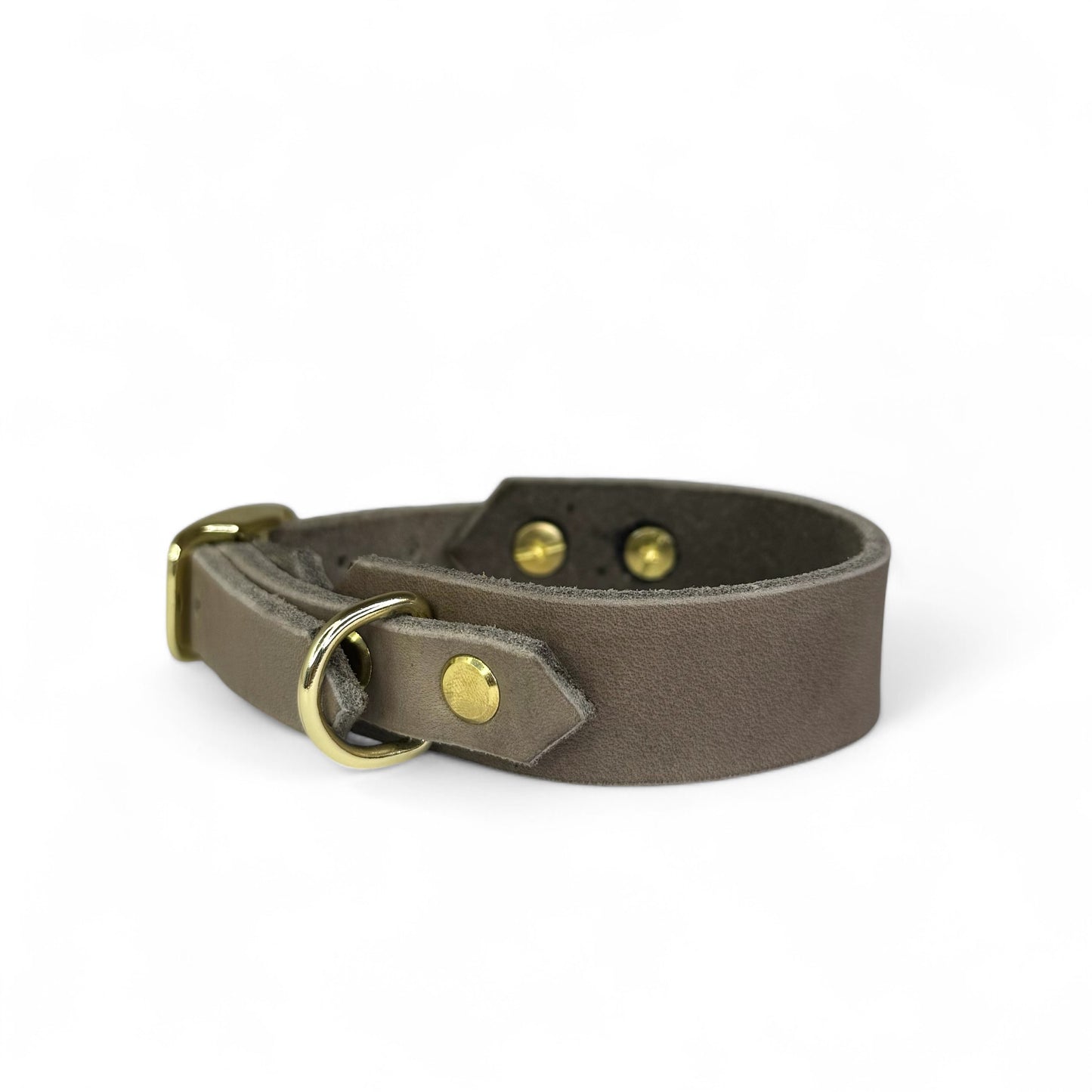 Halsband „Fettleder classic“ 40mm