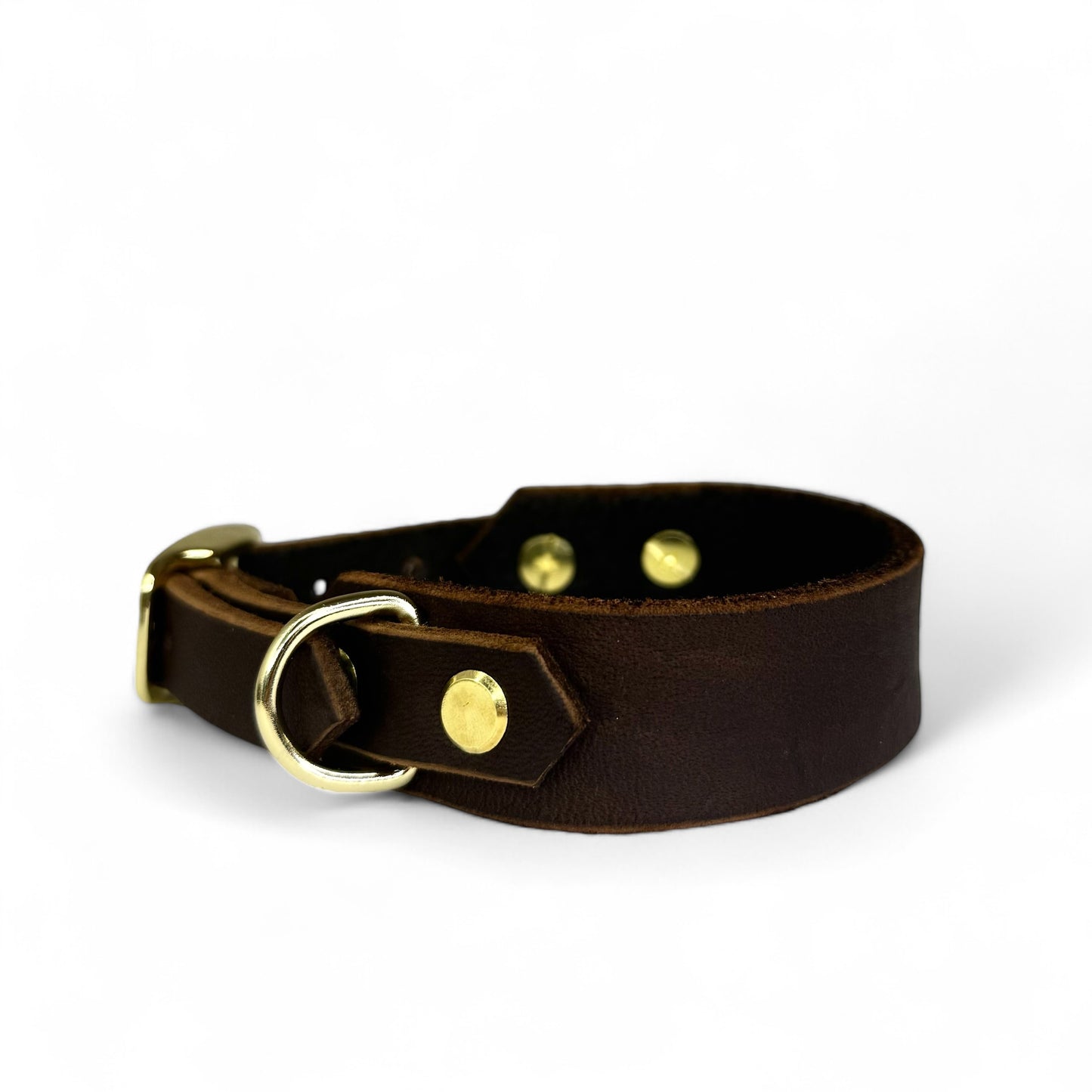 Halsband „Fettleder classic“ 40mm