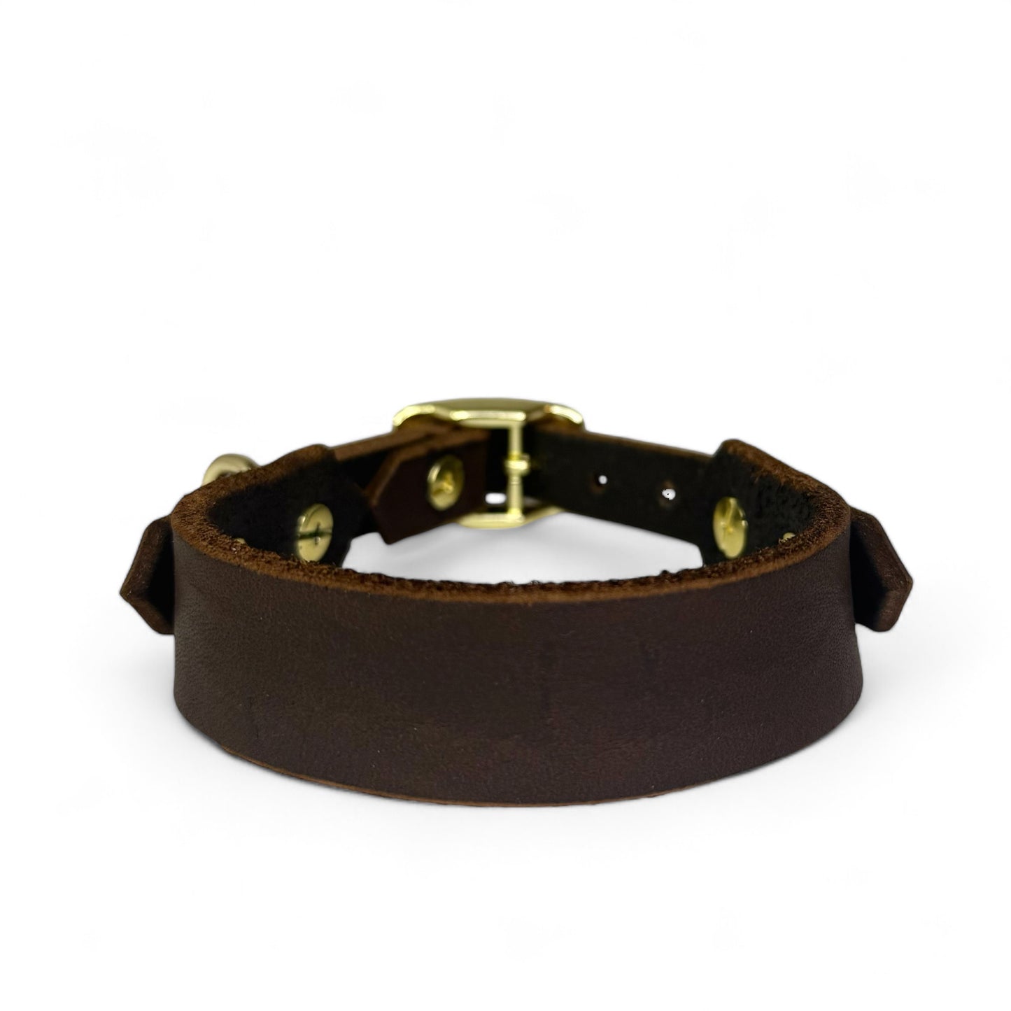 Halsband „Fettleder classic“ 40mm